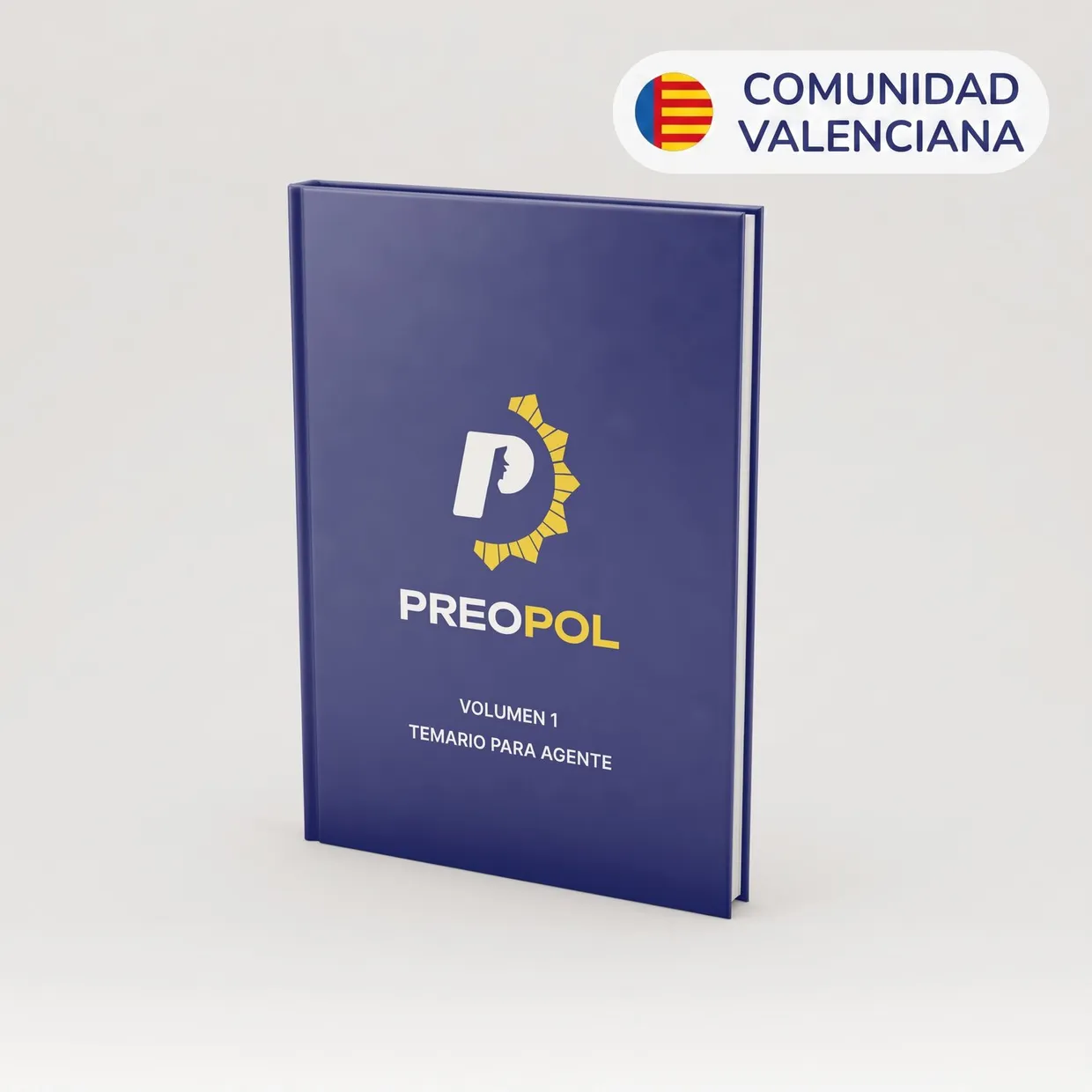 Volumen 1 del temario en papel para Agente de Policía Local de la Comunitat Valenciana