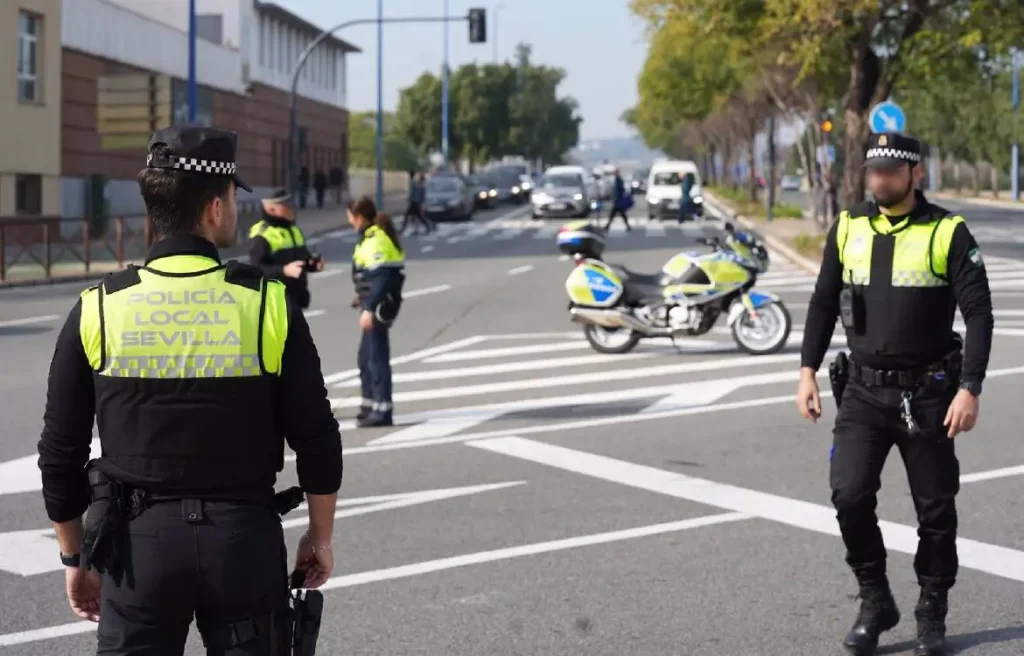 Policías de Sevilla